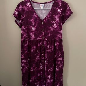 3 different babydoll dresses. Only worn once. Solid blue and two bright pink